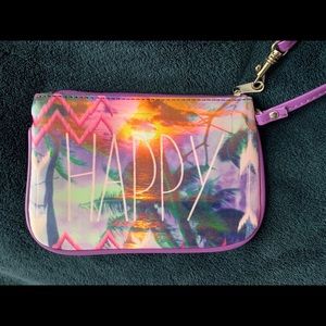 Claire’s HAPPY Wristlet Bag